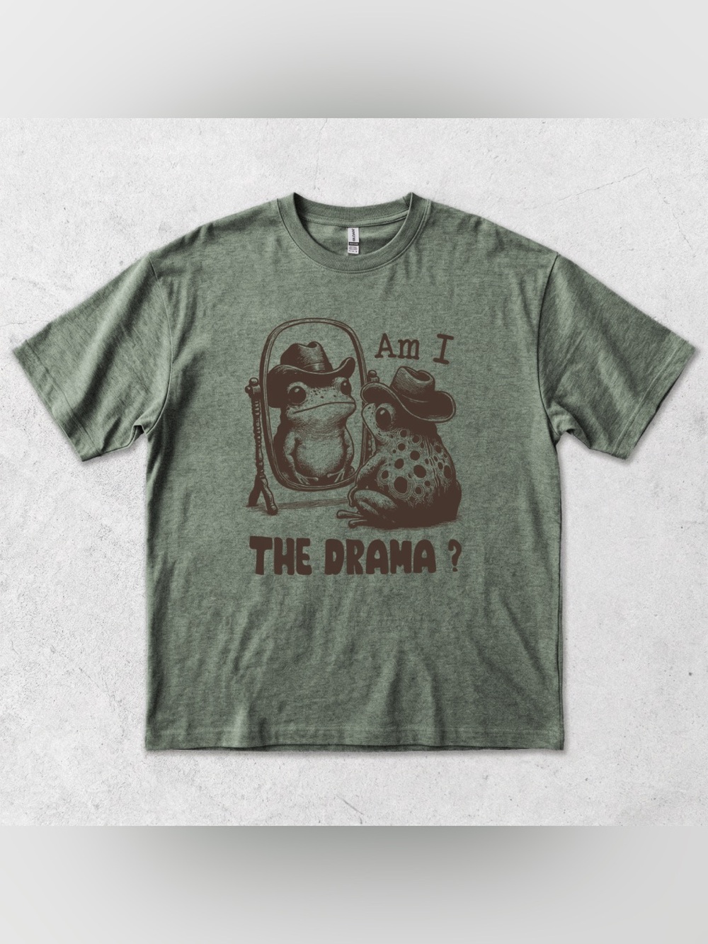 Dramatic Frog T-Shirt - Picture 1 of 2
